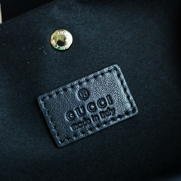 Сумка ведро кожаная 18 см фото 4