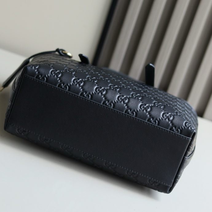 Сумка ведро кожаная 25 см фото 3