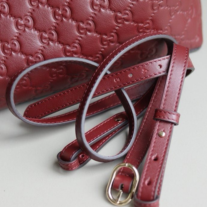 Сумка ведро кожаная 25 см фото 4