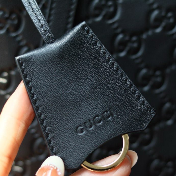 Сумка ведро кожаная 25 см фото 7