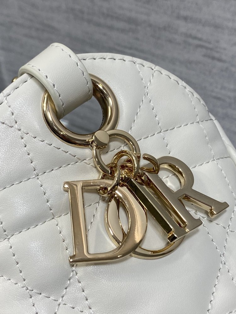 Сумка відро шкіряна Dior Caro 17 см фото 4