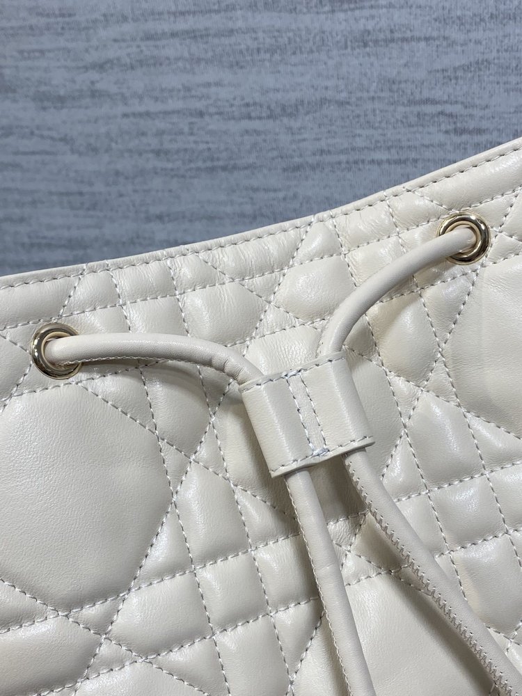 Сумка відро шкіряна Dior Caro 23 см фото 3