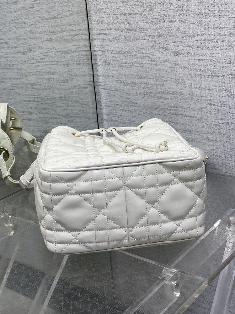 Сумка відро шкіряна Dior Caro 23 см фото 7