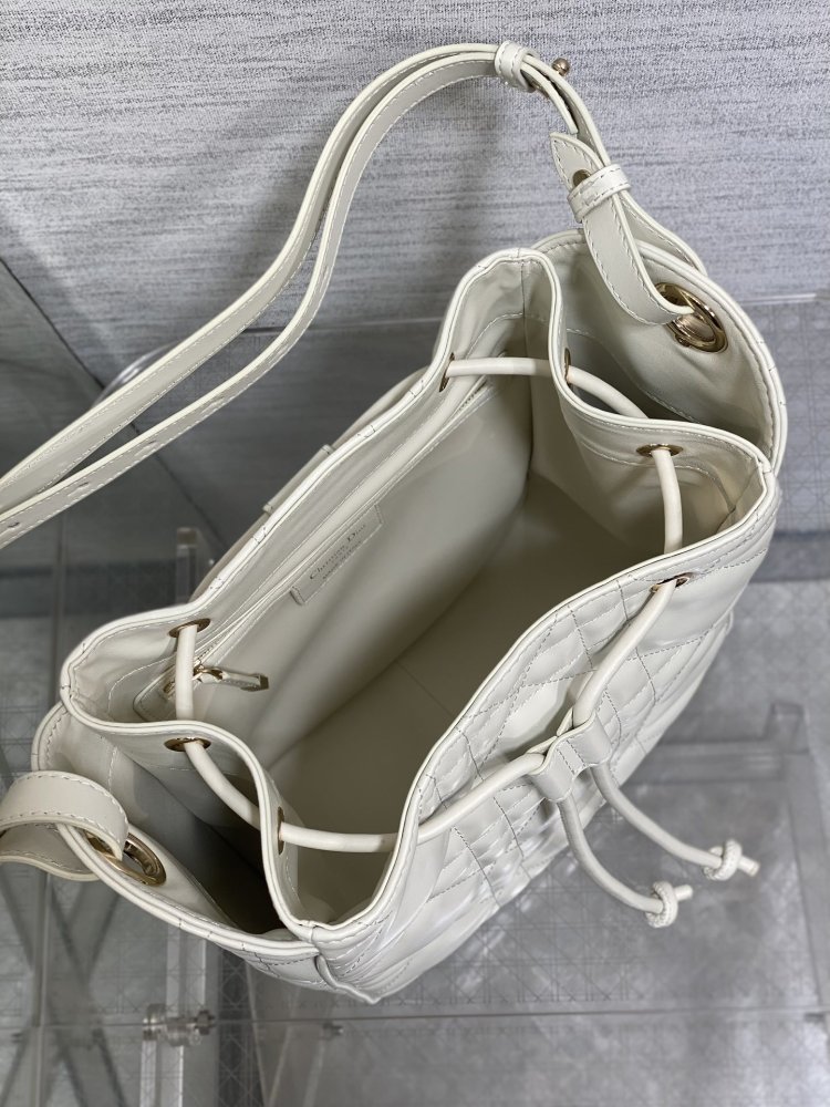 Сумка відро шкіряна Dior Caro 23 см фото 8