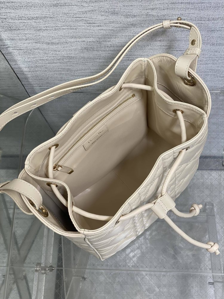 Сумка відро шкіряна Dior Caro 23 см фото 8