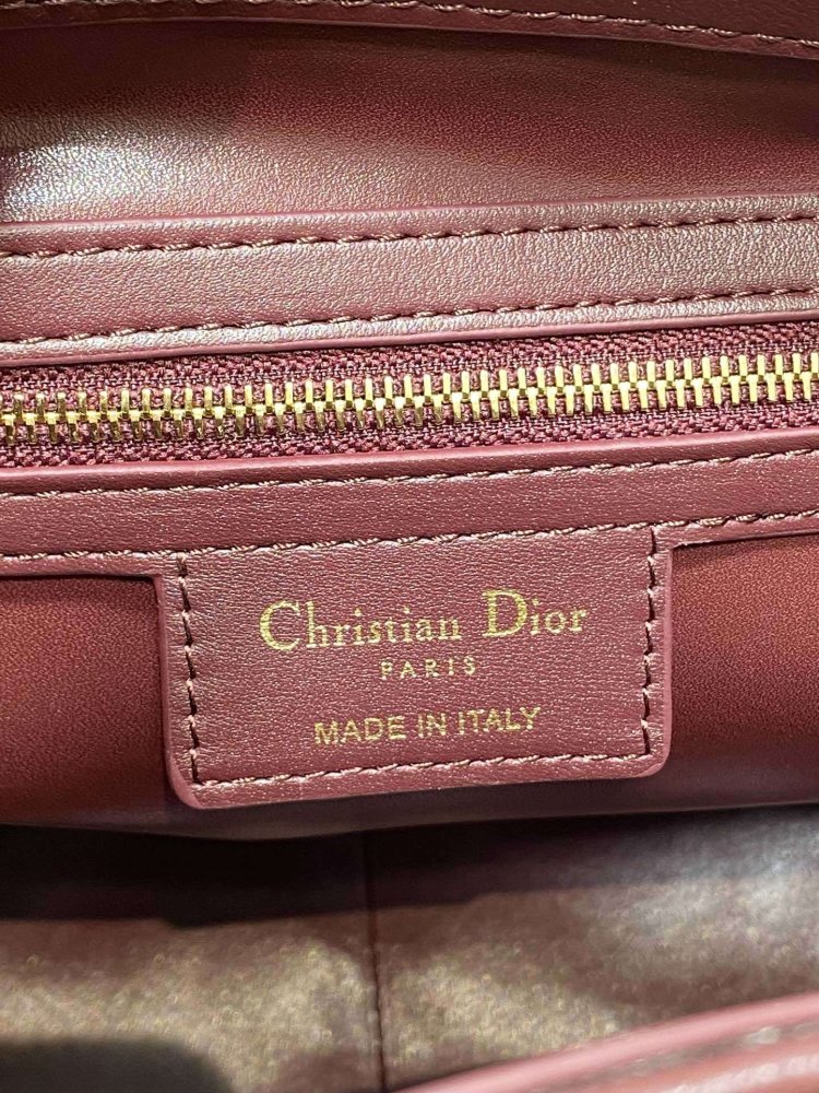 Сумка відро шкіряна Dior Caro 23 см фото 9