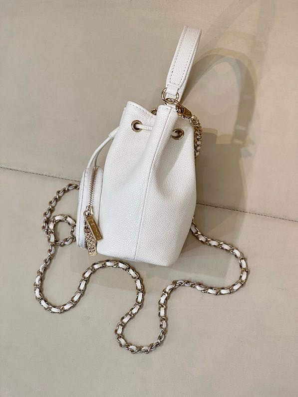 Сумка ведро mini кожаная 25B фото 2