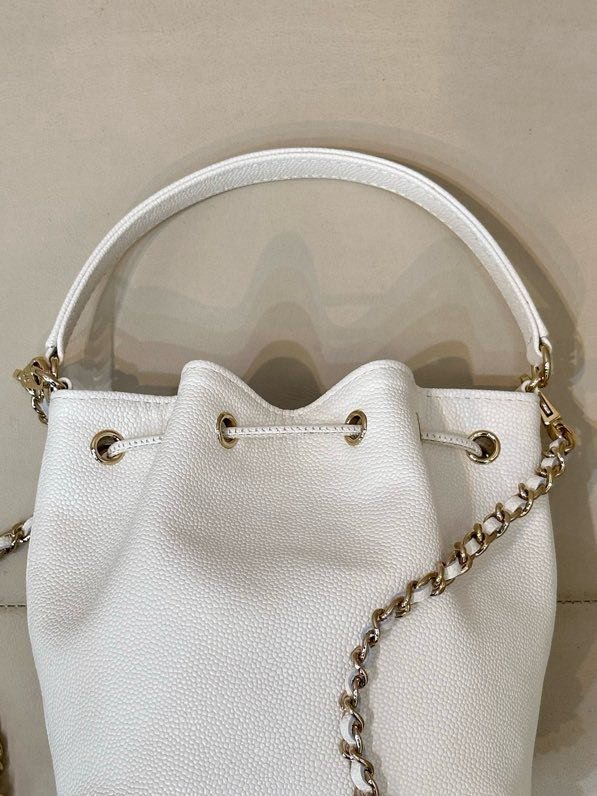 Сумка ведро mini кожаная 25B фото 5