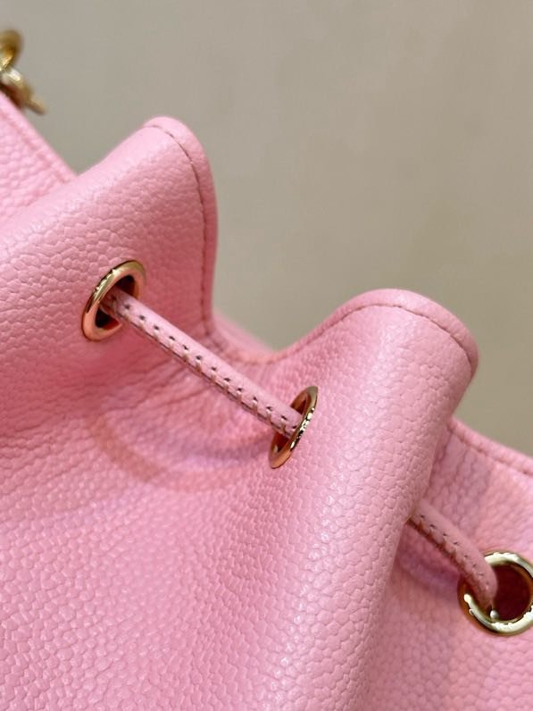 Сумка ведро mini кожаная 25B фото 6