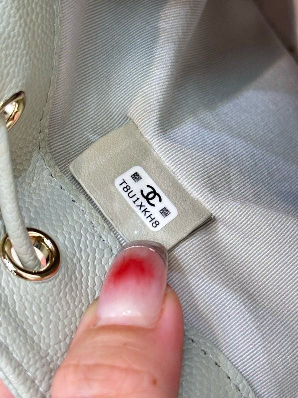 Сумка ведро mini кожаная 25B фото 9