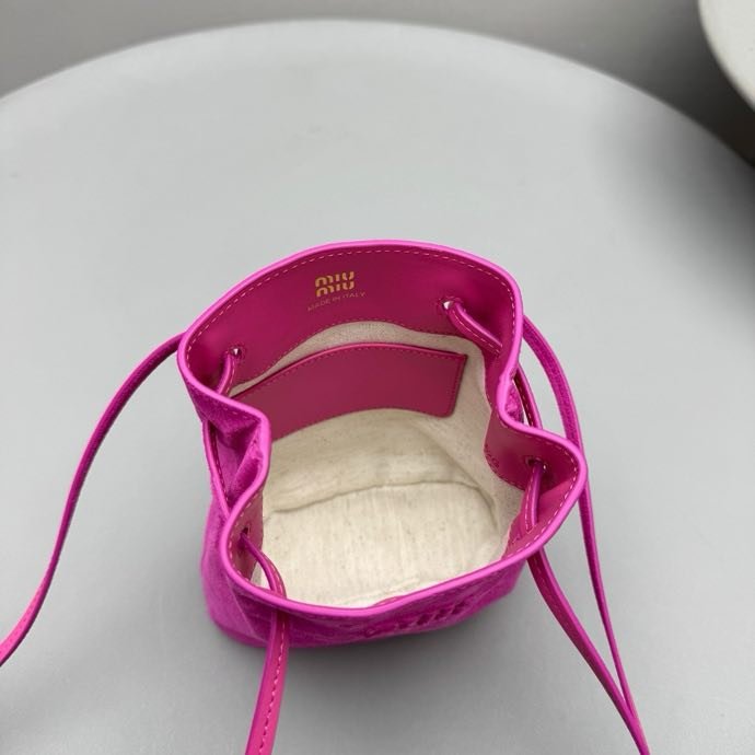 Сумка ведро замшевая 17 см фото 8