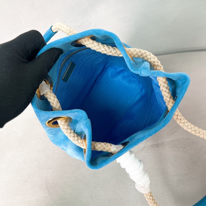 Сумка ведро замшевая 1BE082 23 см фото 8