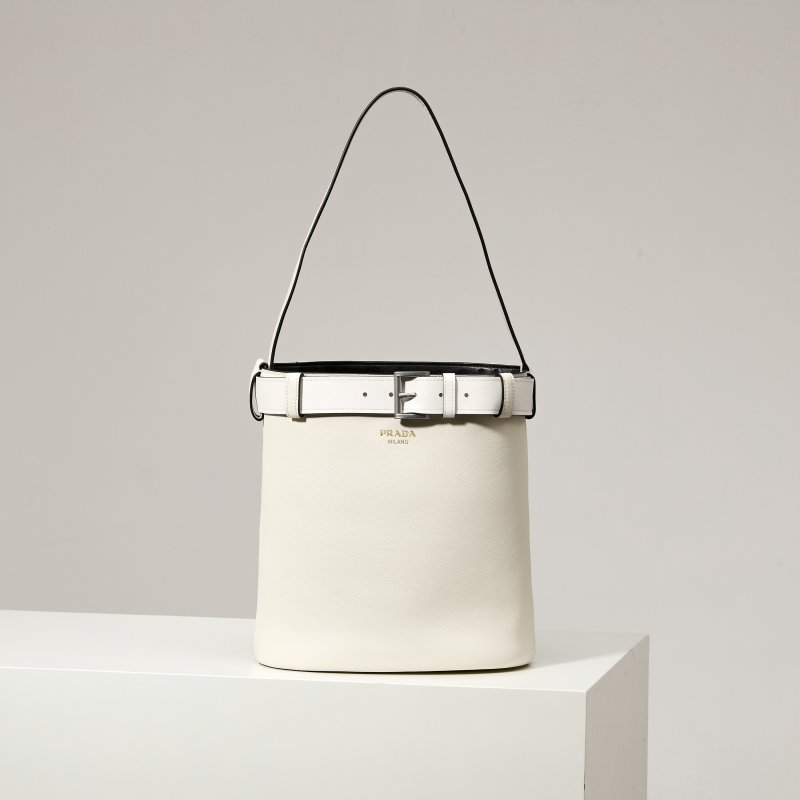 Сумка ведро женская кожаная 26 см 1BE085