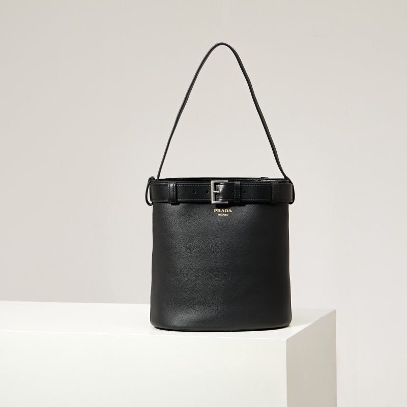 Сумка ведро женская кожаная 26 см 1BE085