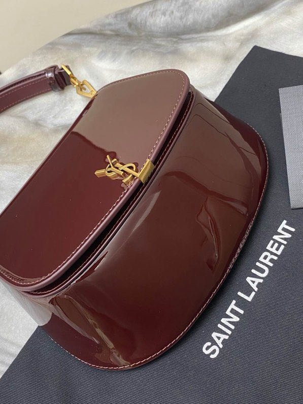 Сумка Voltaire Underarm з лакованої шкіри 21 см фото 3