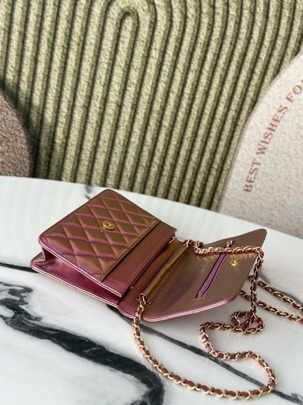 Сумка WOC кожаная 19 см фото 3