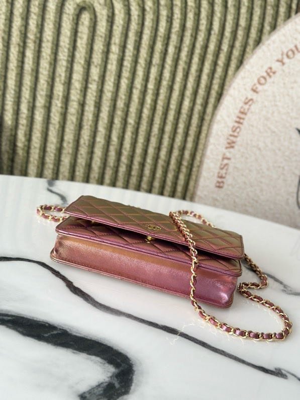 Сумка WOC кожаная 19 см фото 5