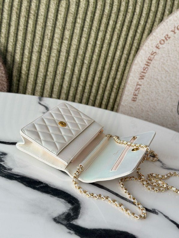 A bag WOC leather 19 cm фото 7