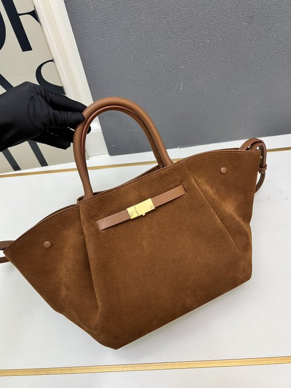 A bag suede 21 cm фото 5