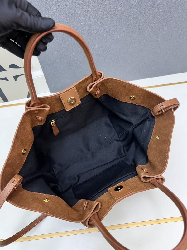 A bag suede 21 cm фото 8