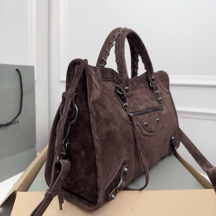 Сумка замшевая 38 см фото 3