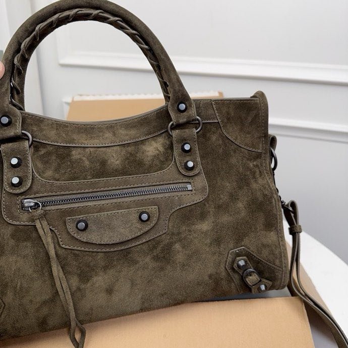 Сумка замшевая 38 см фото 5