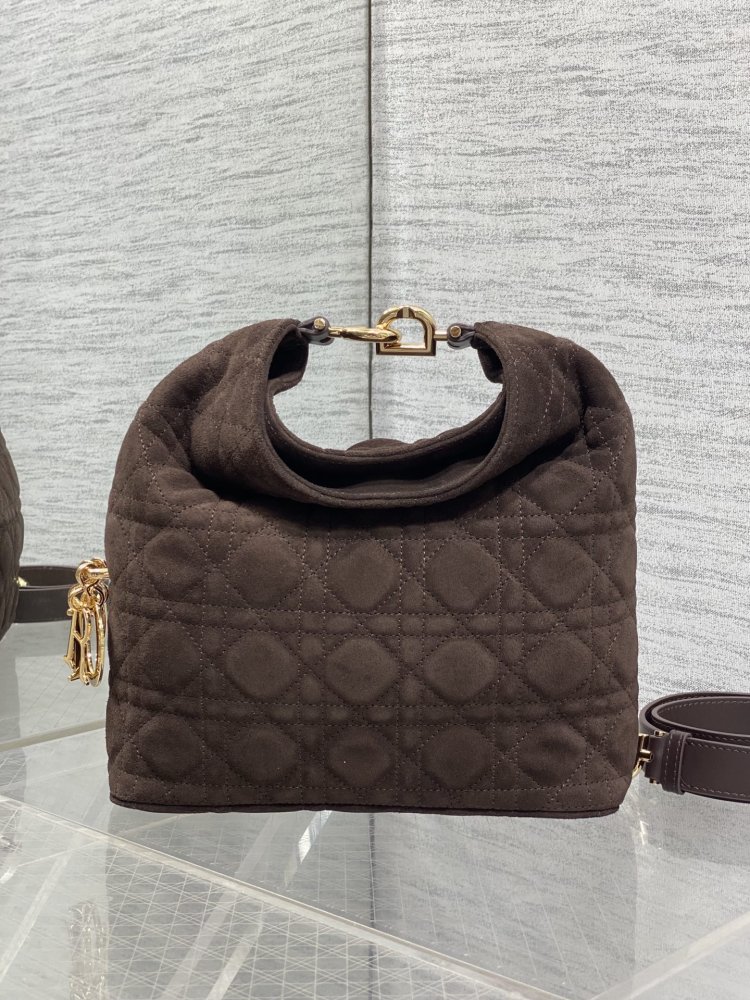 Сумка замшевая Dior Toujours Hobo 24 см