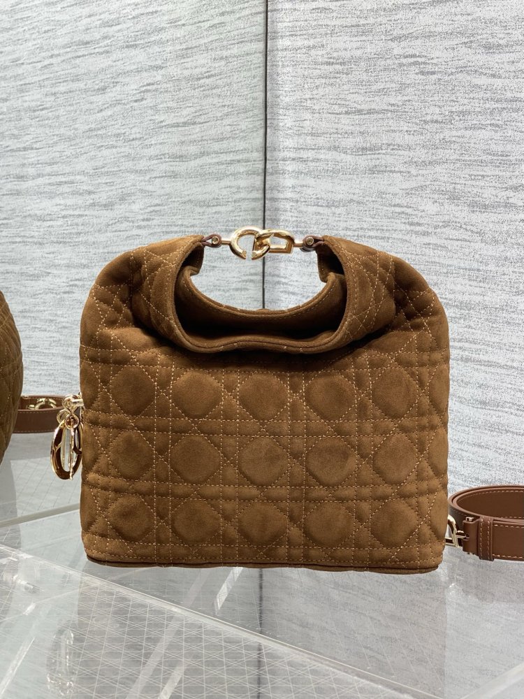 Сумка замшевая Dior Toujours Hobo 24 см