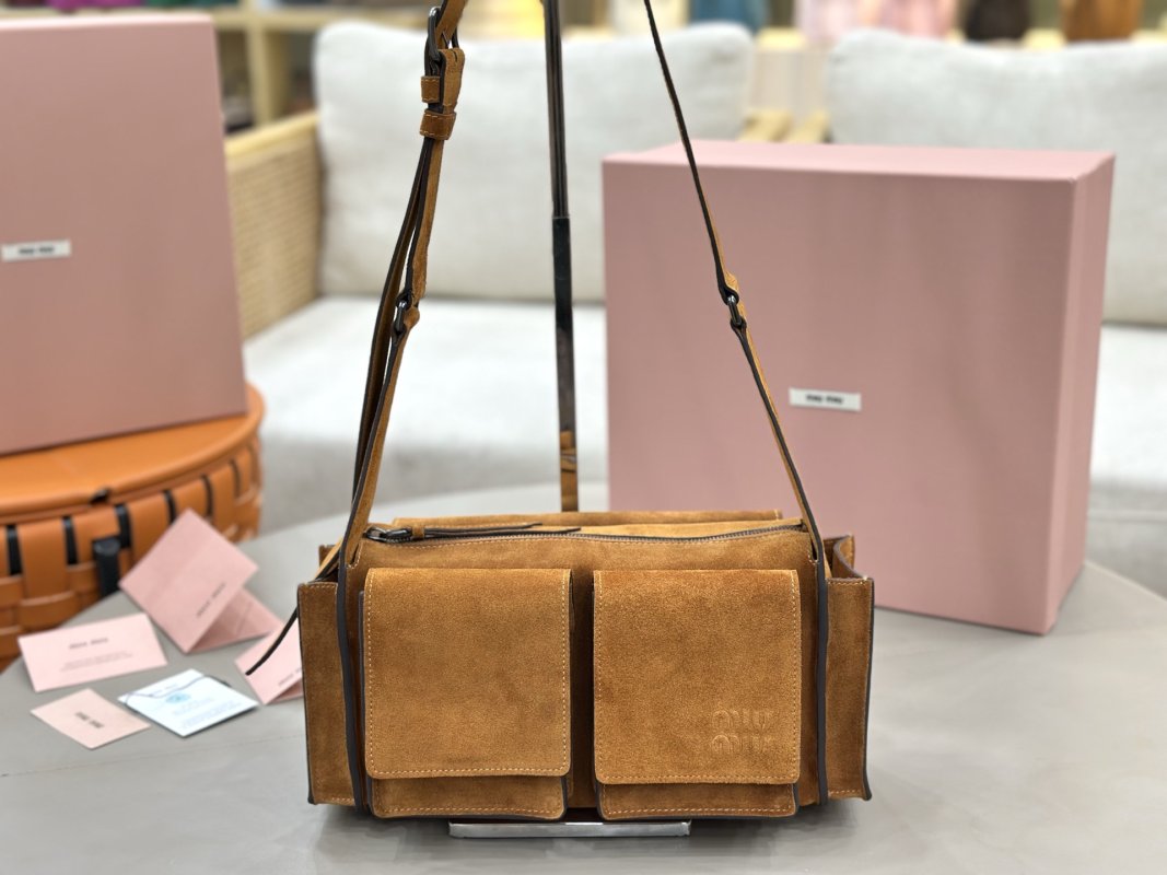 Сумка замшевая женская 33 см