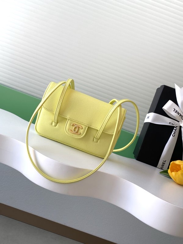 Сумка женская 26P Preppy Coco из зернистой кожи AP5068