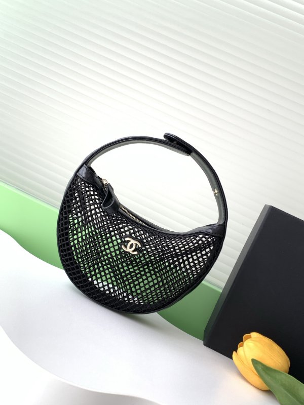 Сумка женская Hollowed-out Mesh Moon 17 см