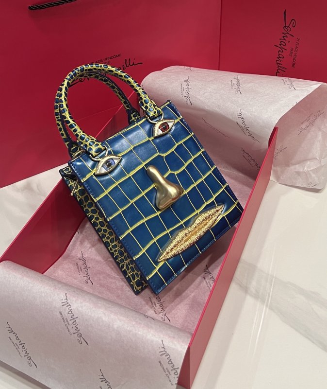 Сумка женская кожаная 15 см фото 3