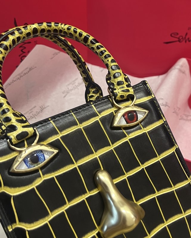 Сумка женская кожаная 15 см фото 8