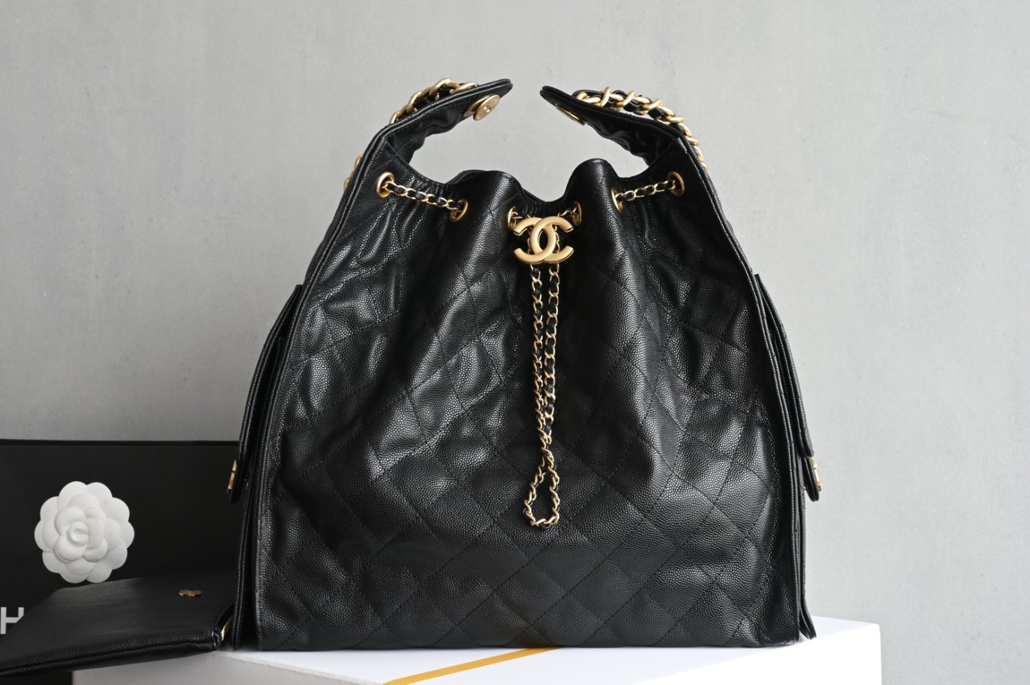Сумка жіноча шкіряна Chanel 25 Large 40 см