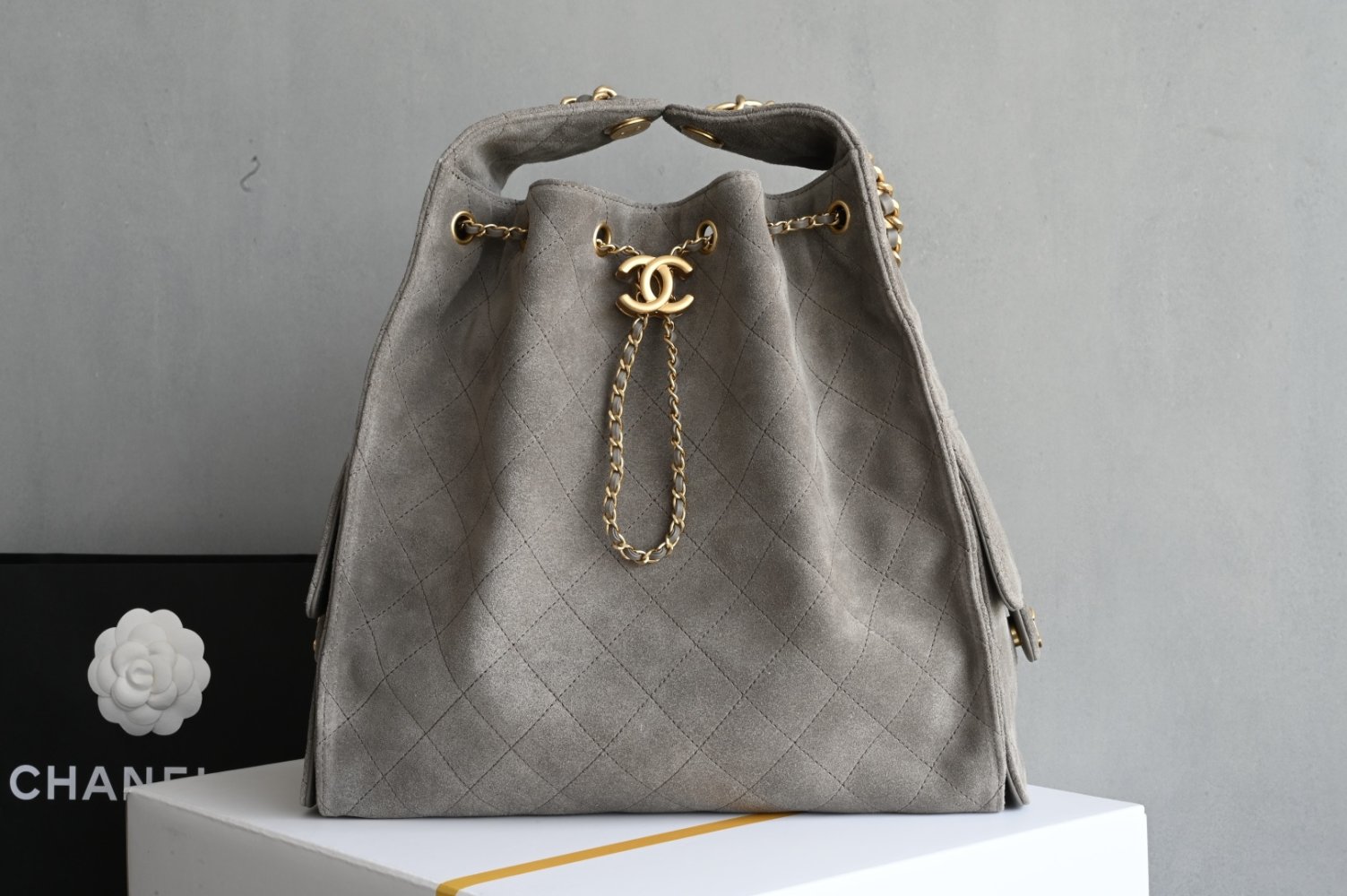 Сумка женская кожаная Chanel 25 Large 40 см
