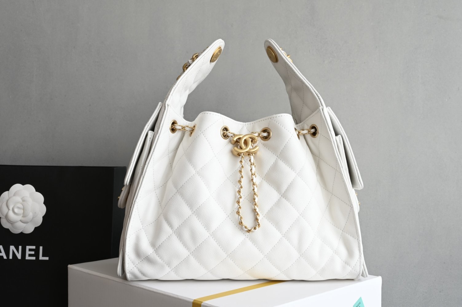 Сумка женская кожаная Chanel 25 Medium 30 см
