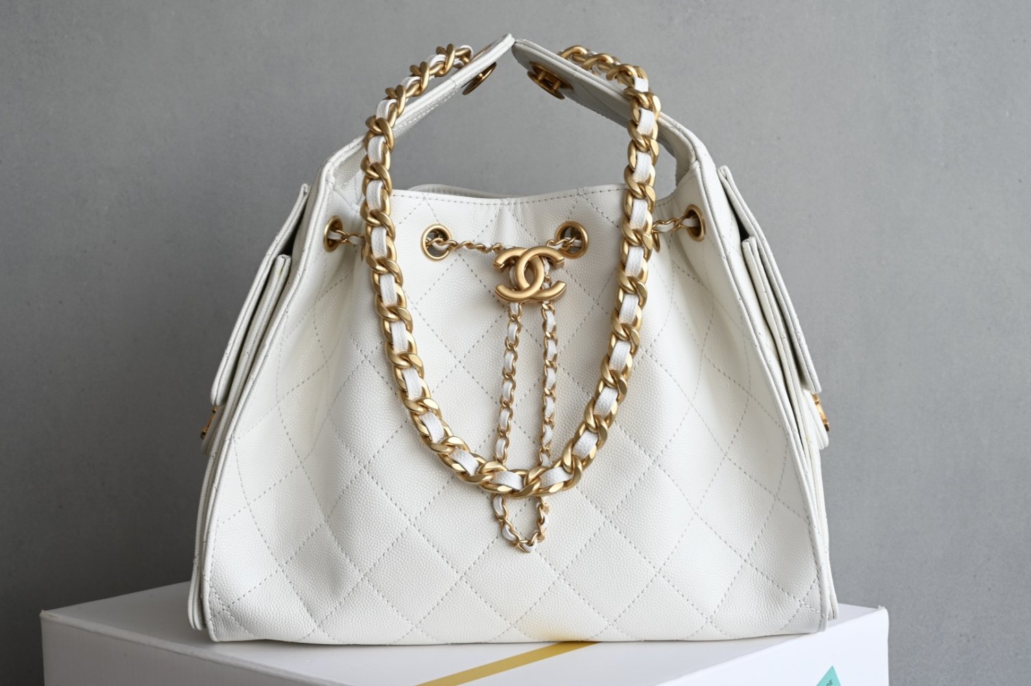 Сумка женская кожаная Chanel 25 Medium 30 см