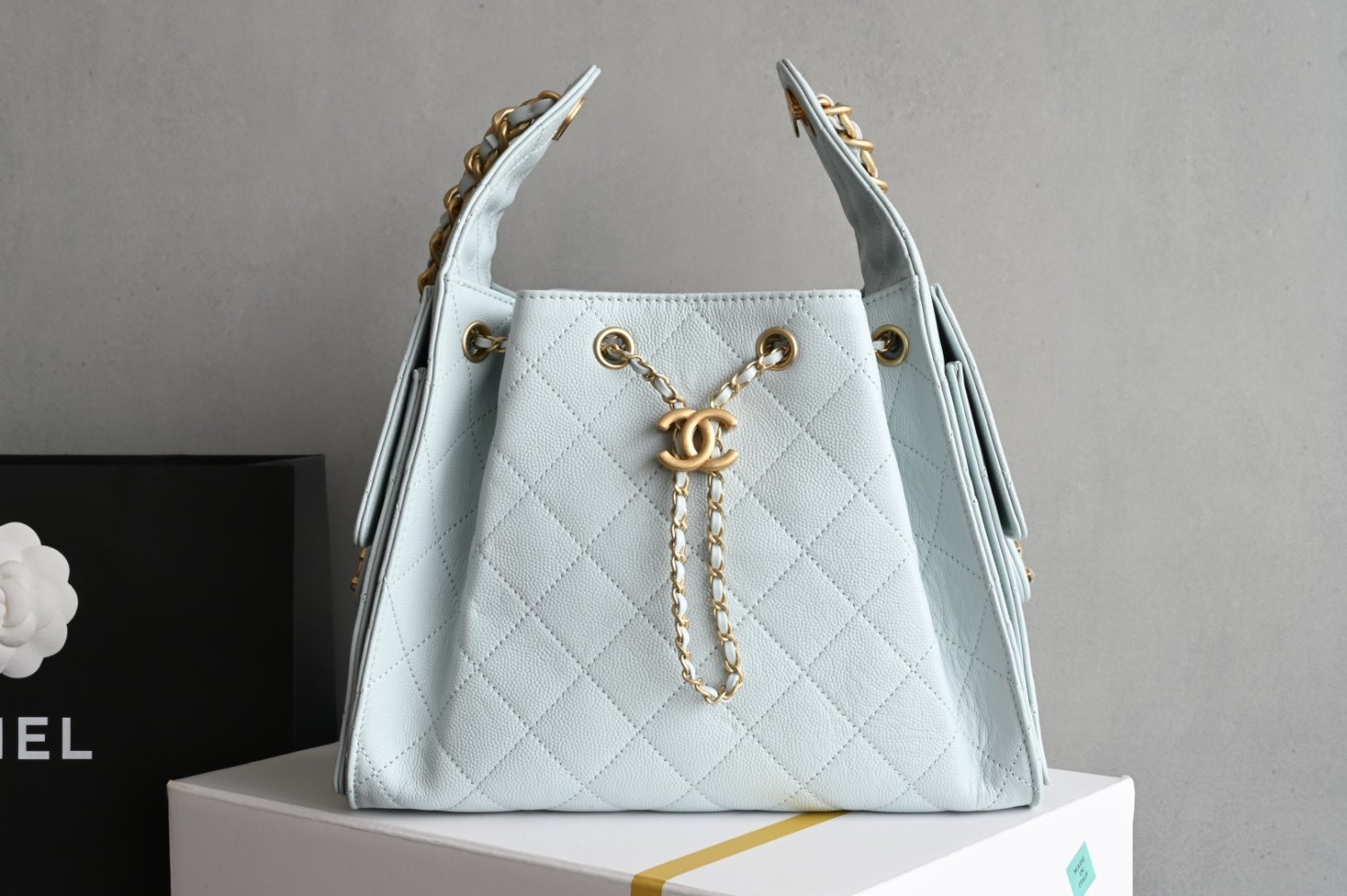 Сумка женская кожаная Chanel 25 Medium 30 см