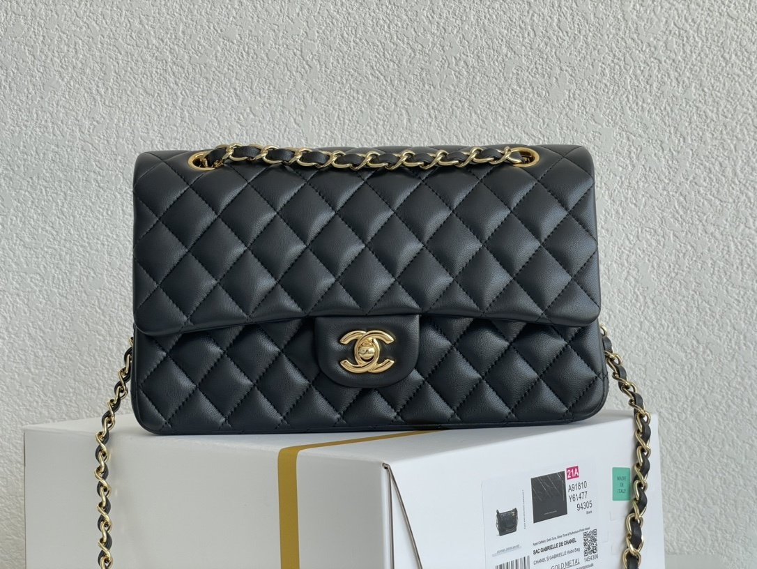 Сумка женская кожаная Classic Flap Medium 25 см
