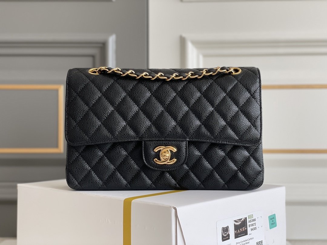 Сумка женская кожаная Classic Flap Medium 25 см