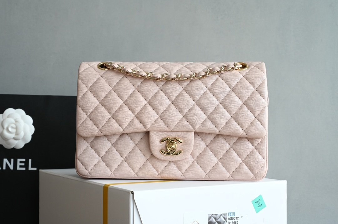 Сумка женская кожаная Classic Flap Medium 25 см