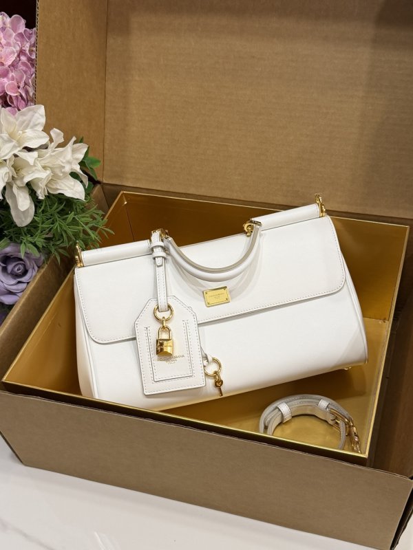 A bag women's leather My Sicilly 30 cm