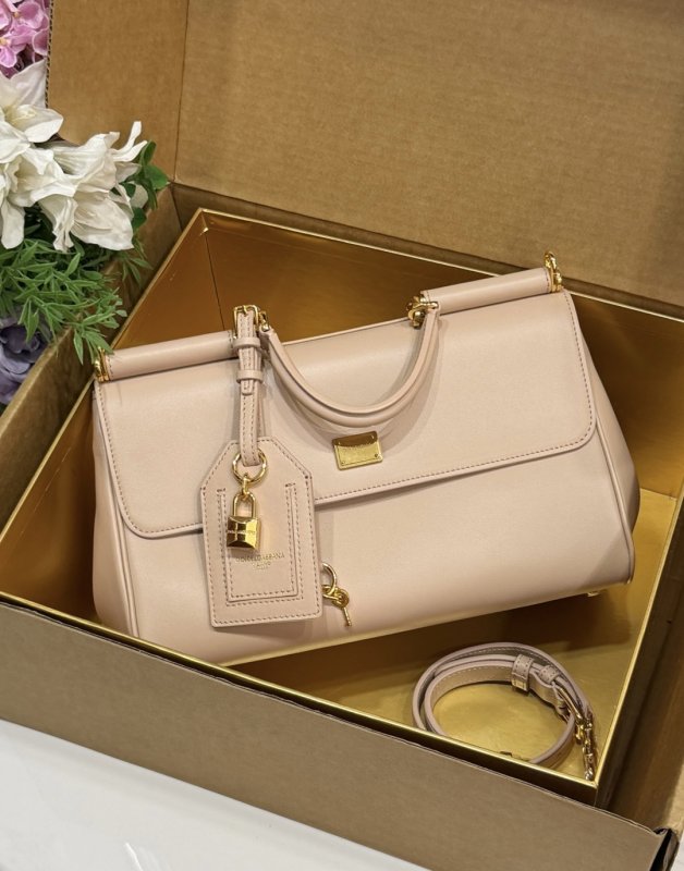 A bag women's leather My Sicilly 30 cm