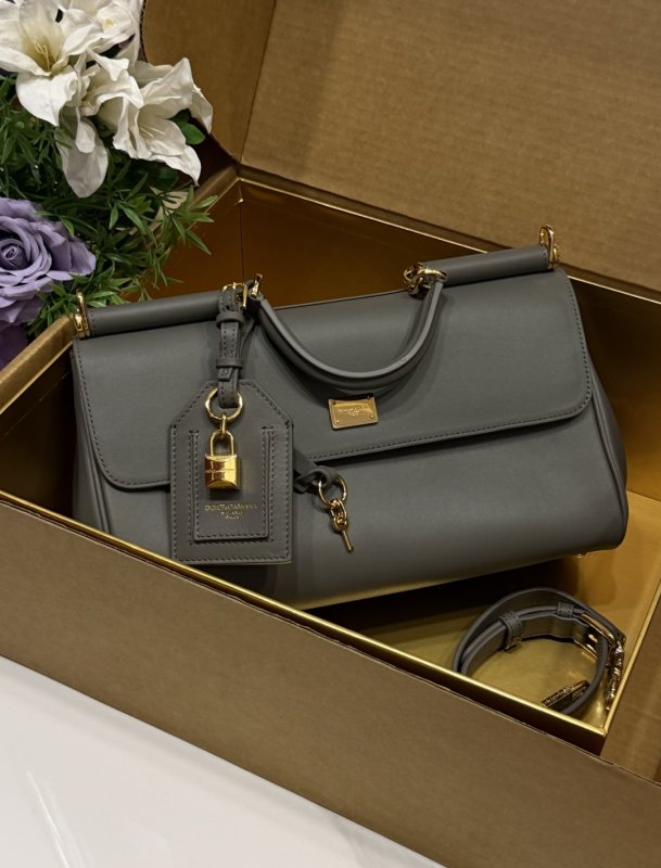 A bag women's leather My Sicilly 30 cm