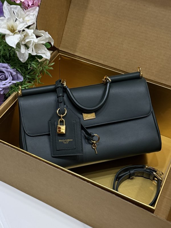 A bag women's leather My Sicilly 30 cm