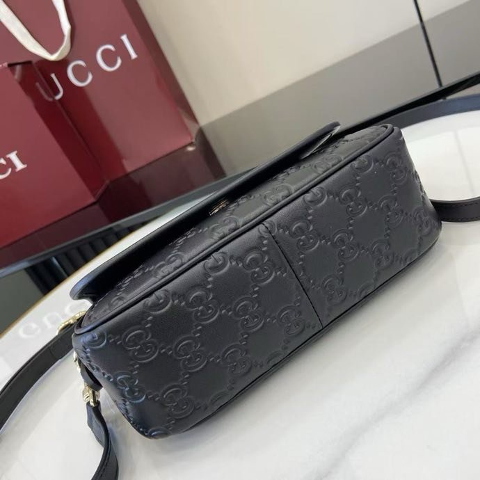 Сумка женская серия GG Emblem 20 см фото 9