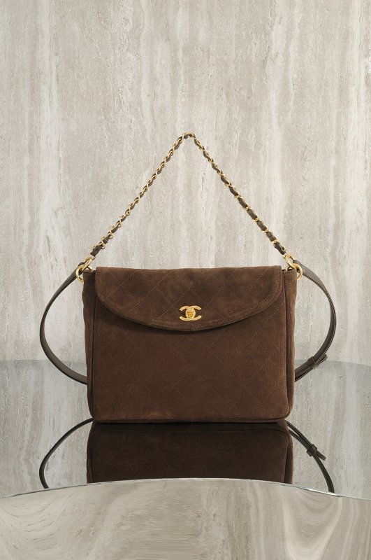 Сумка женская замшевая 21 см