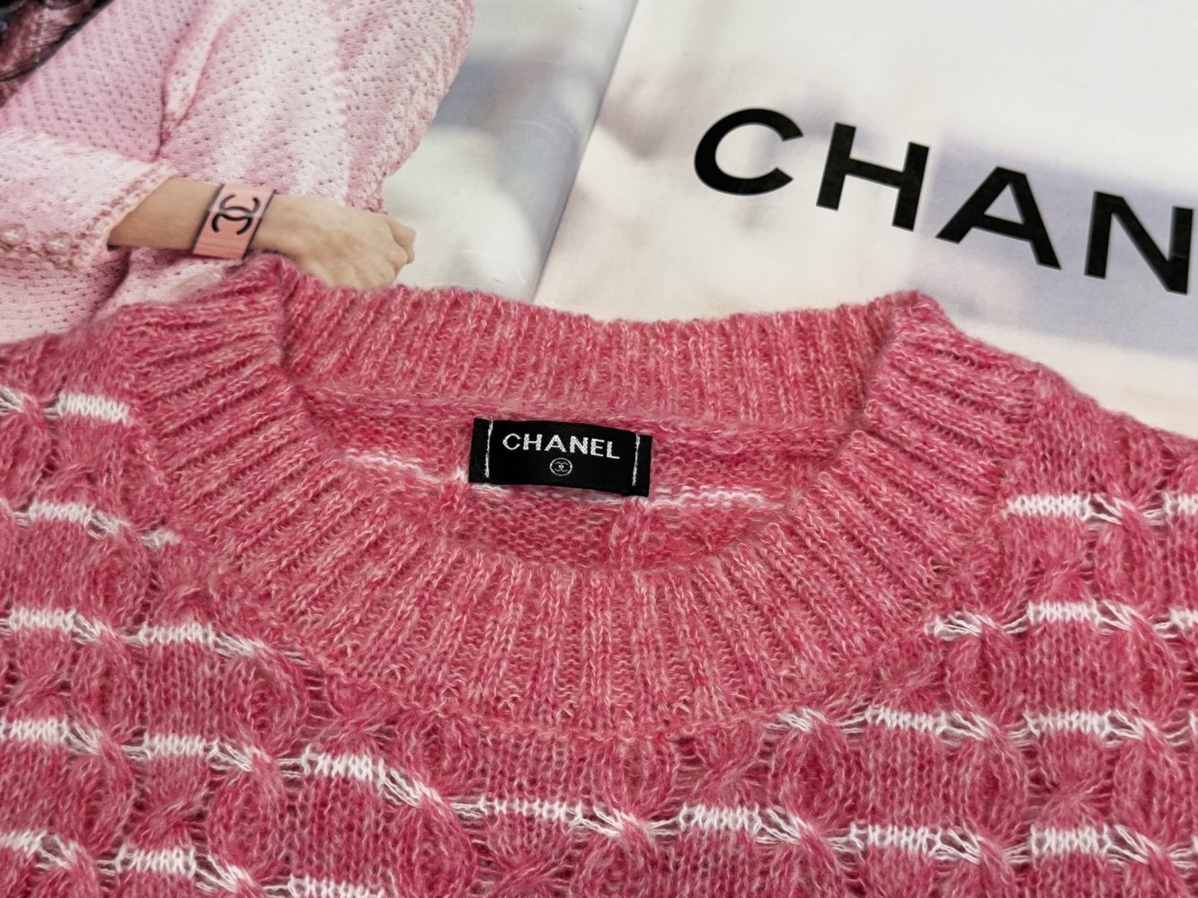 Свитшот в рожеву смужку фото 4