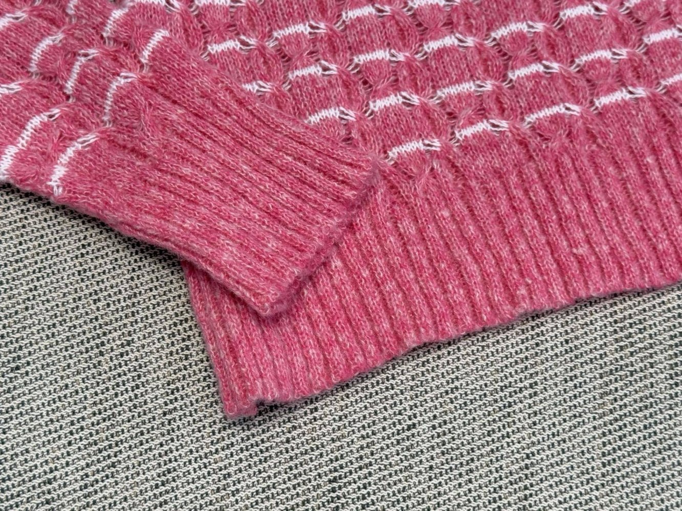 Свитшот в рожеву смужку фото 8