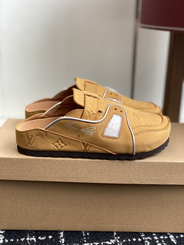 Капці Birkenstock x LV фото 2